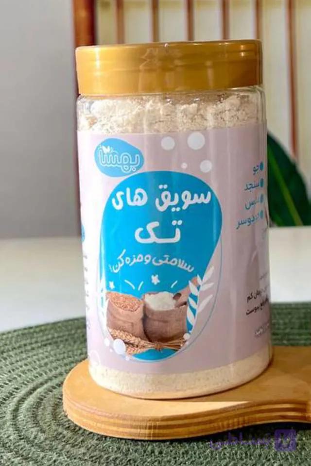 آرد برنج ایرانی طارم؛ بدون گلوتن، مناسب تغذیه تکمیلی کودک | سویق بی‌بی