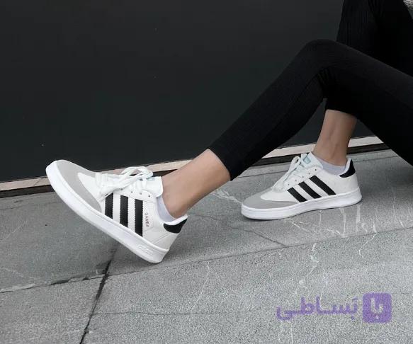 کتونی سامباسفید ست رن ومرد ۳۷ تا۴۵ کیفیت اورجینال