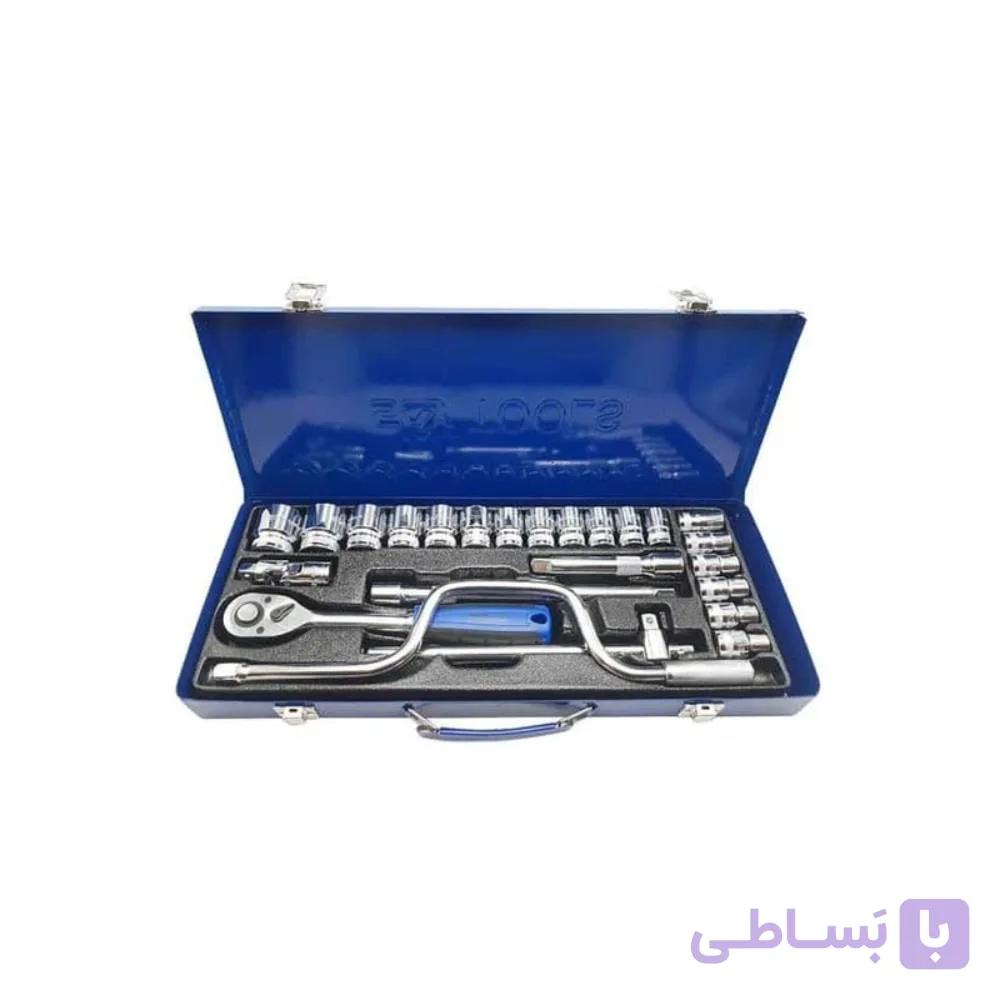 جعبه بکس 24 پارچه درایو 1/2 نیو تولز NEW TOOLS
