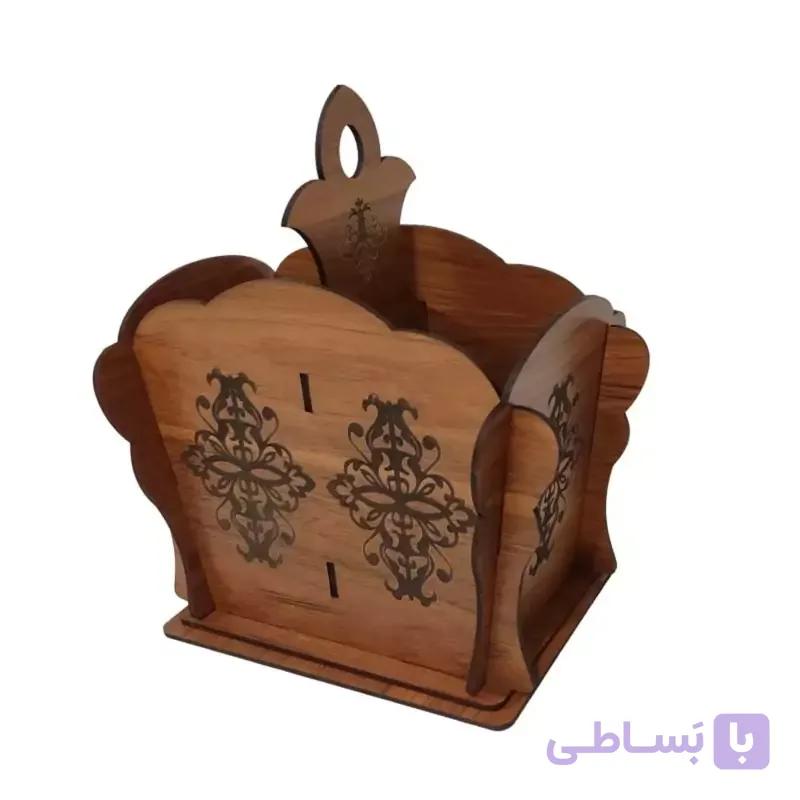 جای قاشق و چنگال دوقسمتی دسته دار ام دی اف3میل باکدC-8