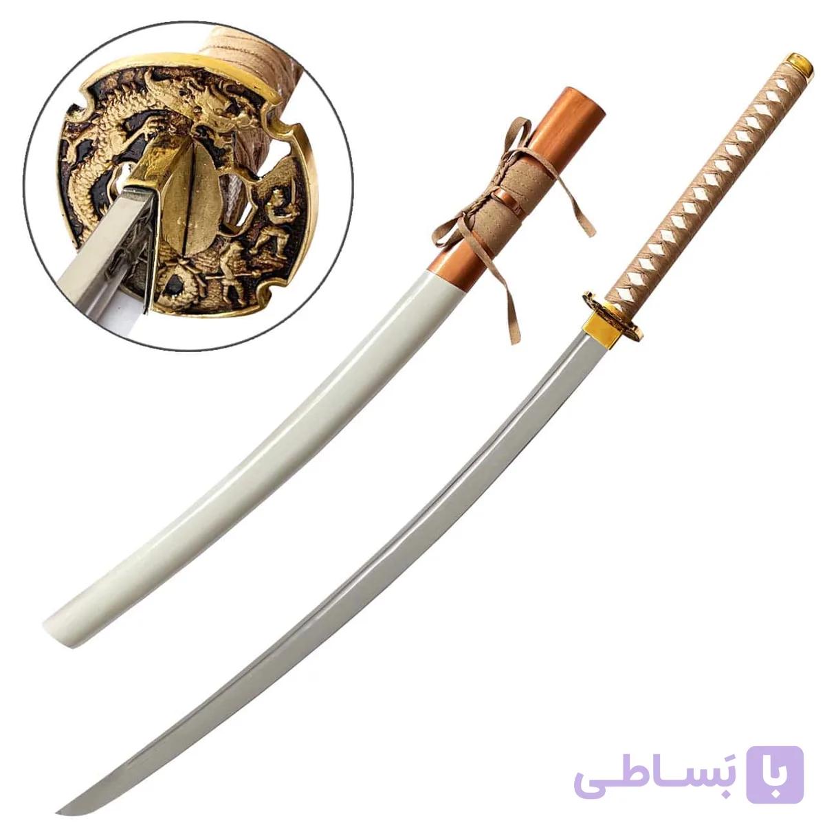 کاتانا رزمی فولادی 6میل مدل Ember — تصویر 1