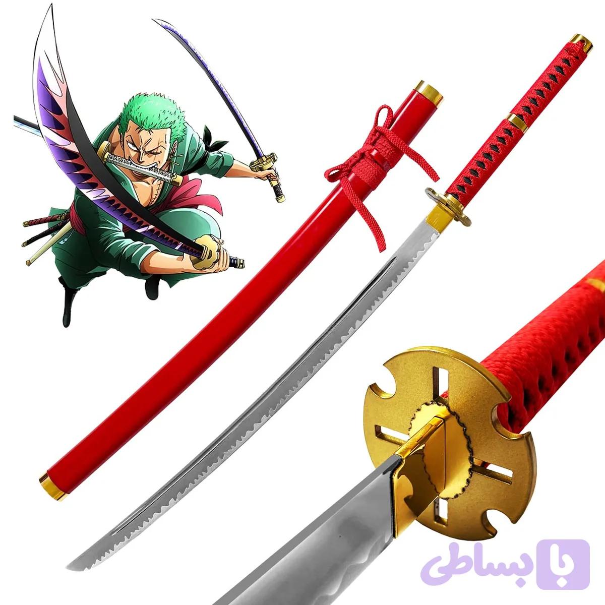 کاتانا انیمه مدل Zoro’s Sandai Kitetsu — تصویر 1