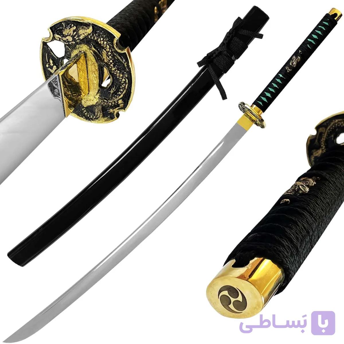 شمشیر کاتانا رزمی مدل Black Warrior — تصویر 1