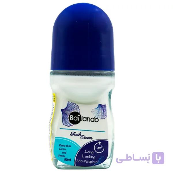 رول ضد تعریق بایلندو مدل FRESH OCEAN حجم 50 میلی لیتر