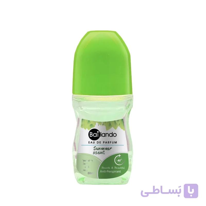 رول ضد تعریق 50 بایلندو مدل Summer scent حجم 50 میلی لیتر