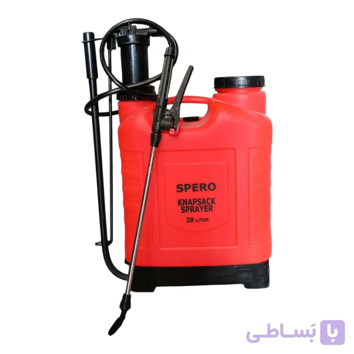 سمپاش دستی 20 لیتری اسپرو کوله‌ای با لانس فلزی — تصویر 1