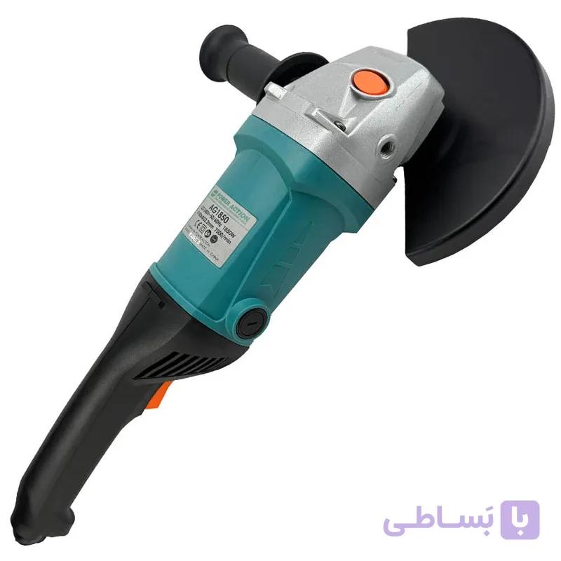 فرز انگشتی 180 وات پاوراکشن مدل AG1850 — تصویر 1