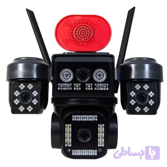 دوربین سیمکارتی با سرور داخلی HIEASY ۴ لنزه 4K — تصویر 1