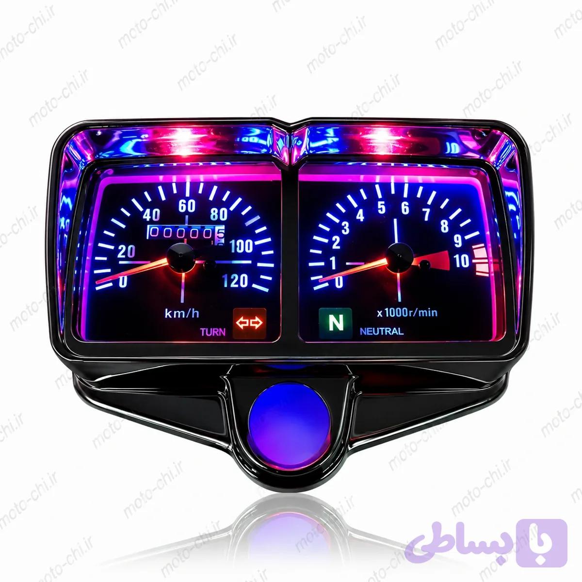 کیلومتر موتورسیکلت درجه‌یک‌ نقره‌ای