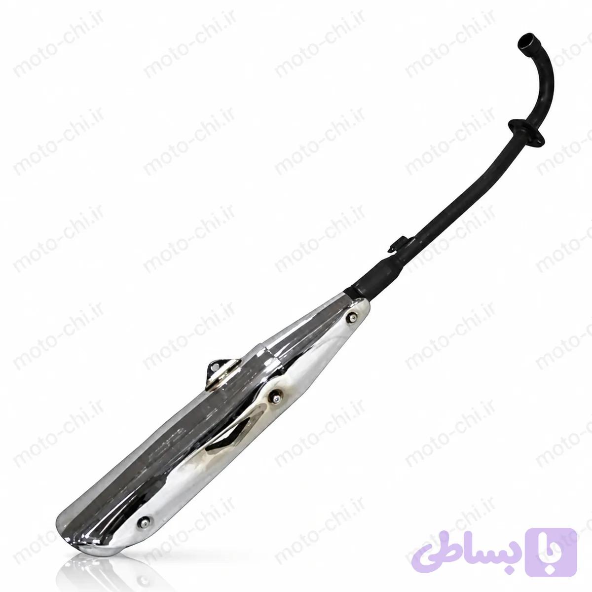 اگزوز تک خم موتورسیکلت ویو وطرح ویو درجه یک و اصلی — تصویر 1