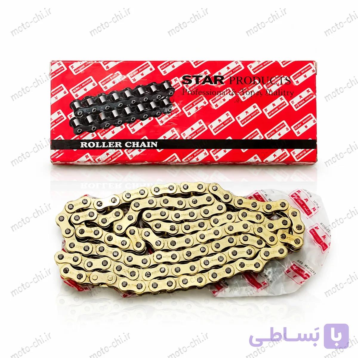 زنجیر موتور ویو 108 تایی | ریز، درشت، طلایی | کیفیت اصلی