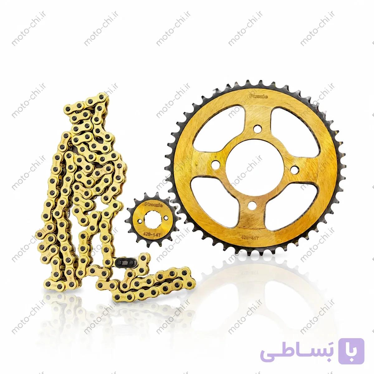 ست کامل دنده زنجیر ویو | جلو، عقب و زنجیر | اصلی ودرجه یک خارجی — تصویر 1