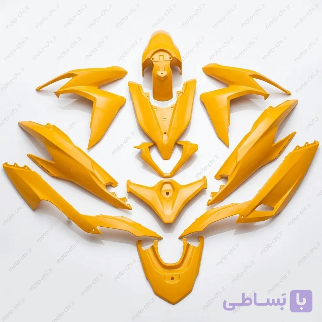 فلاپ کامل طرح کلیک رنگ نقره ای جنس وارداتی اعلا