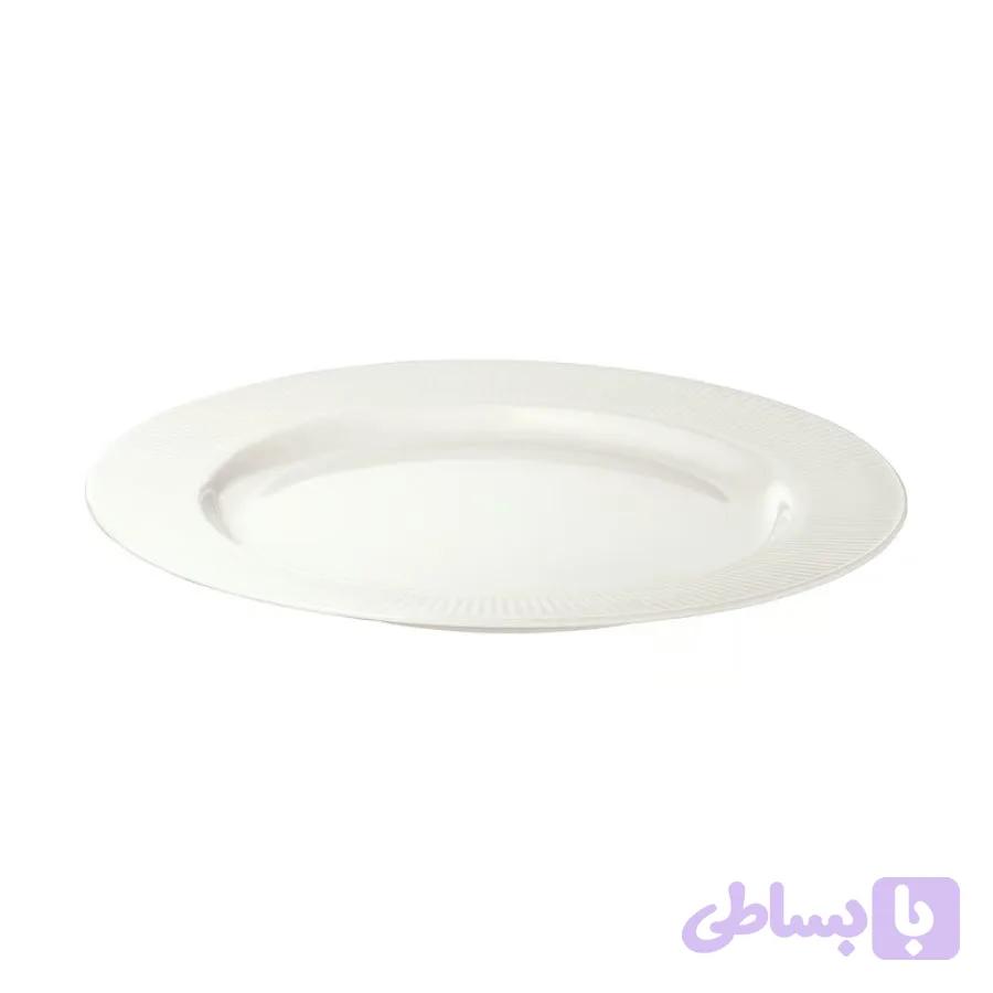 بشقاب میوه خوری ایکیا شیاردار مدل IKEA OFANTLIGT — تصویر 1