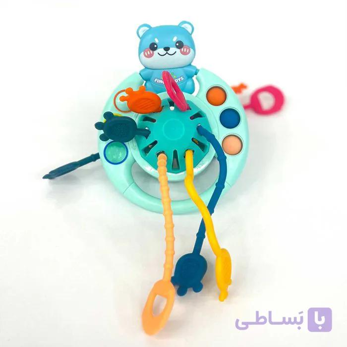 اسباب بازی دست ورزی و تقویت هوش رشته ای خرسی — تصویر 1