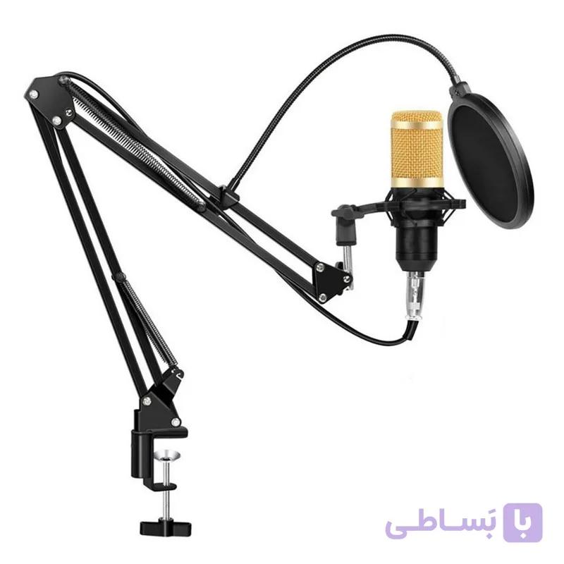 میکروفن کندانسر مدل BM800 همراه با کارت صدا V8