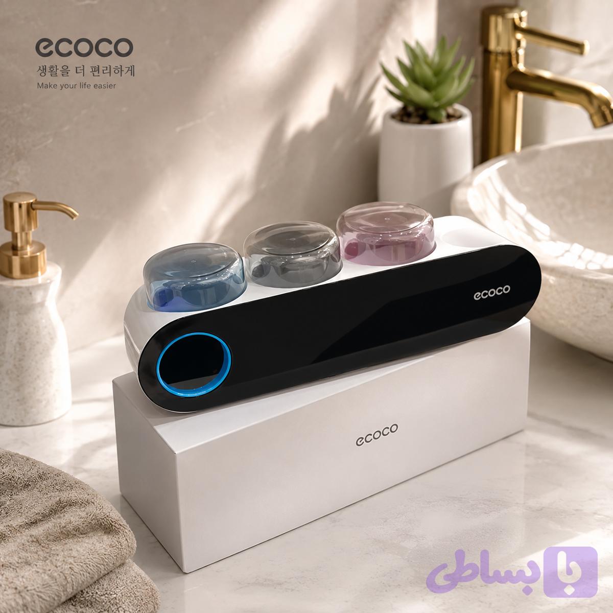 جا مسواکی هوشمند ضدعفونی کننده مسواک ecoco