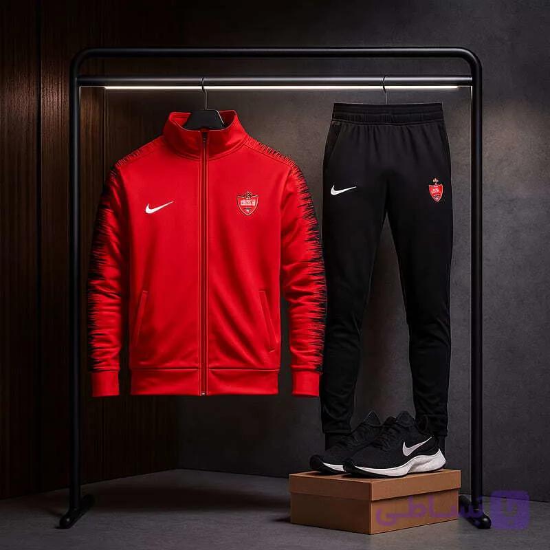 ست سوییشرت شلوار پرسپولیس مردانه مدلJ92 — تصویر 1