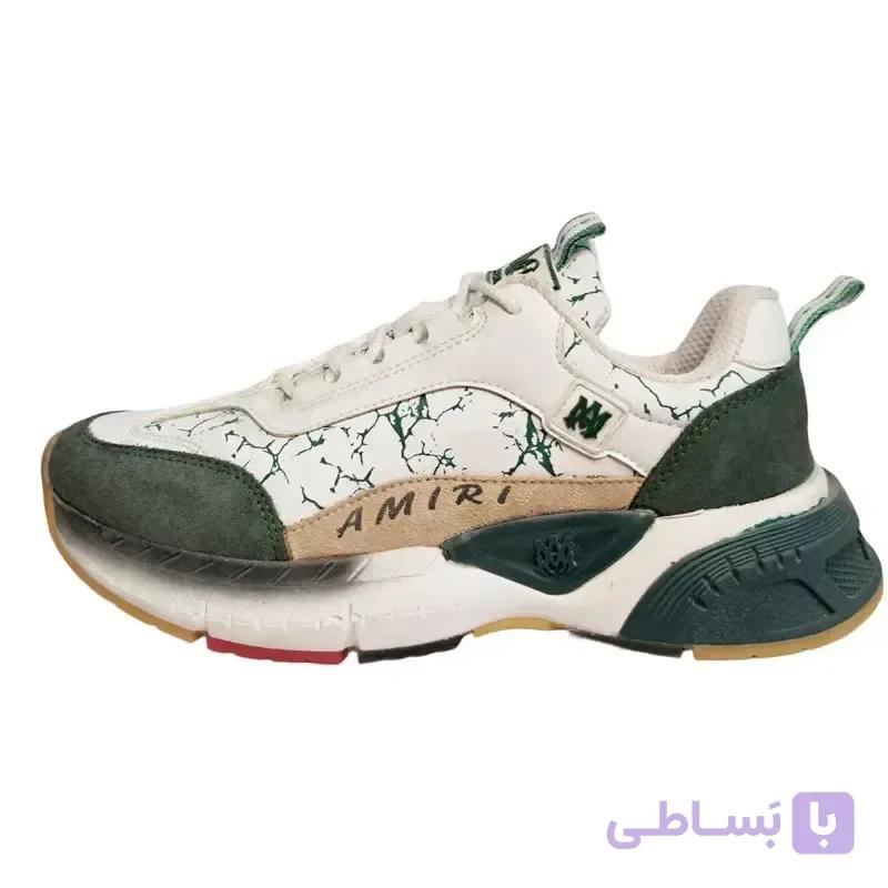 کفش روزمره مردانه چرم مصنوعی مدل 140 با کفی طبی و زیره مقاوم — تصویر 1