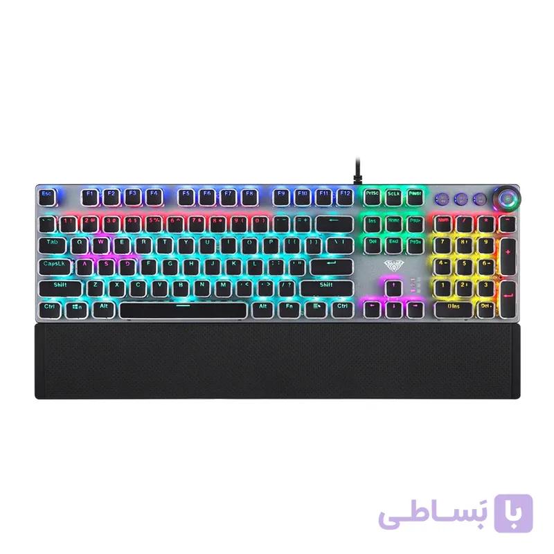 کیبورد گیمینگ آئولا مدل NEW F-2088 — تصویر 1