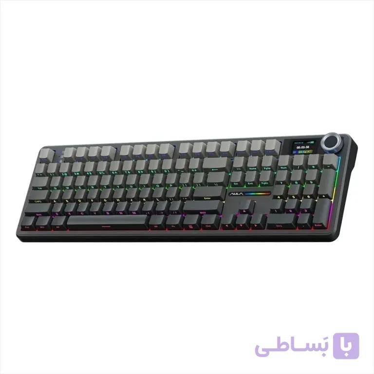 کیبورد مکانیکی گیمینگ بی‌سیم آئولا مدل F108 Pro — تصویر 1