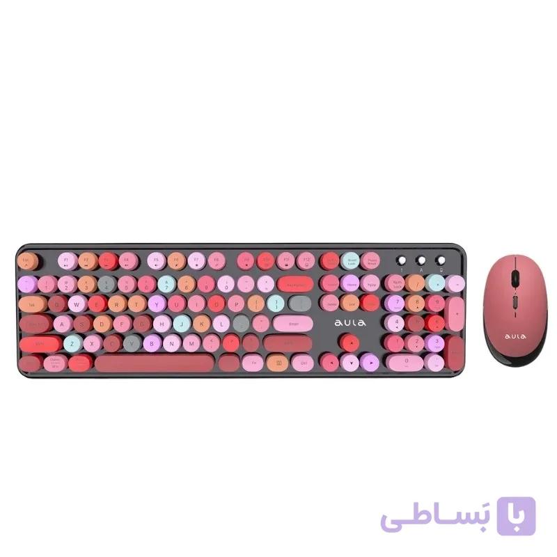 کیبورد و ماوس بیسیم آئولا مدل AC306 — تصویر 1