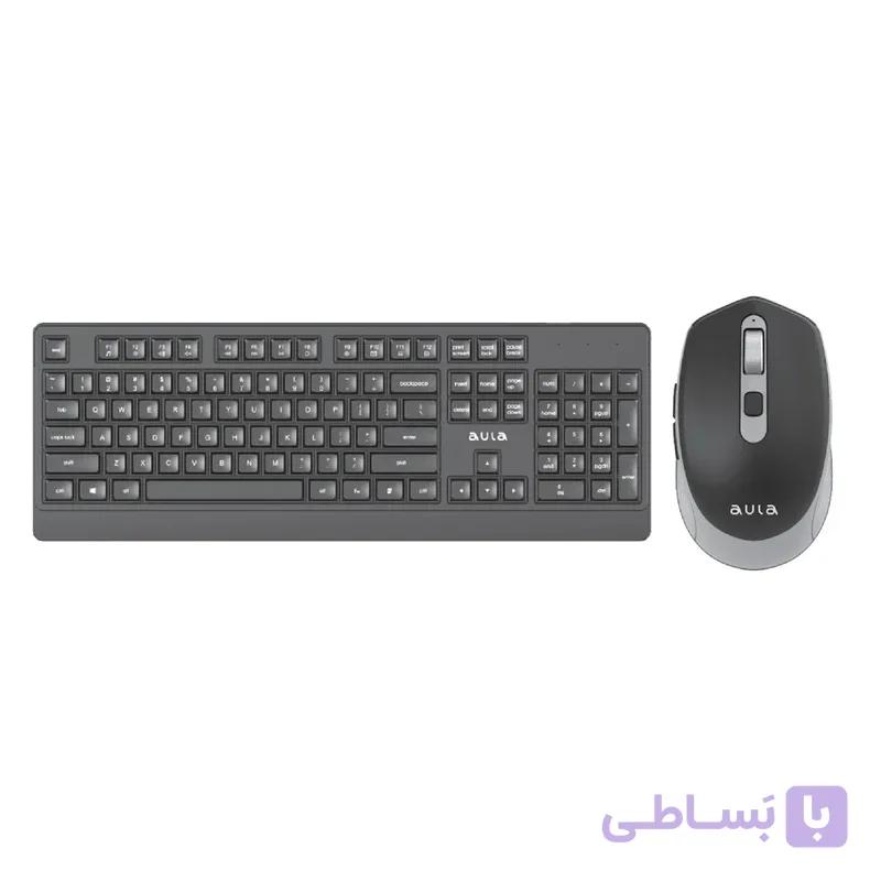 کیبورد و ماوس بی سیم آئولا مدل ac203 — تصویر 1