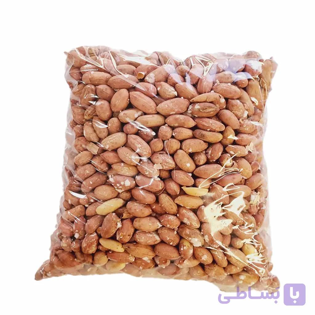 مغز بادام زمینی برشته و تازه آجیلی ۱ کیلویی — تصویر 1