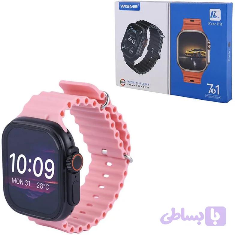ساعت هوشمند WISME مدل X83 ULTRA 3 با صفحه AMOLED و قابلیت مکالمه بلوتوثی — تصویر 1