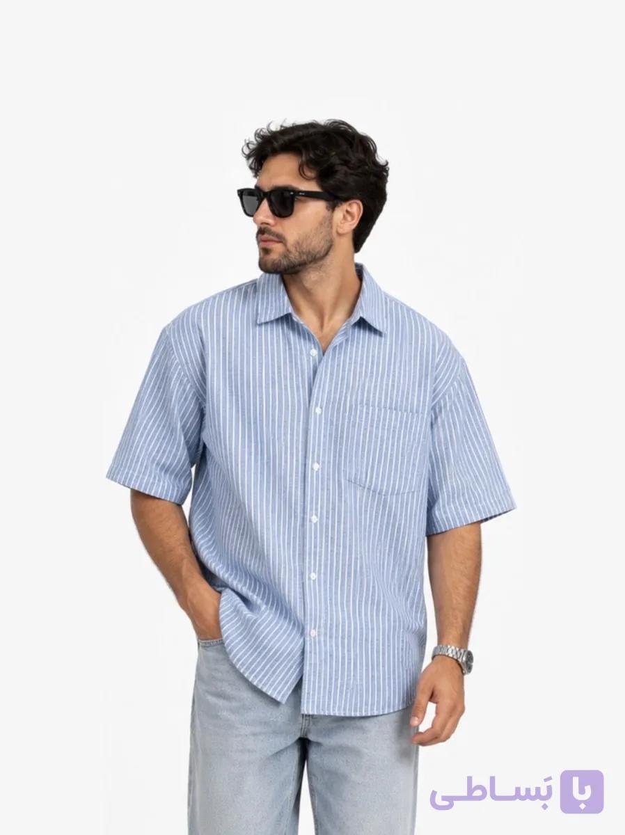 پیراهن آستین کوتاه برند (H&amp;M) کد 0340 — تصویر 1