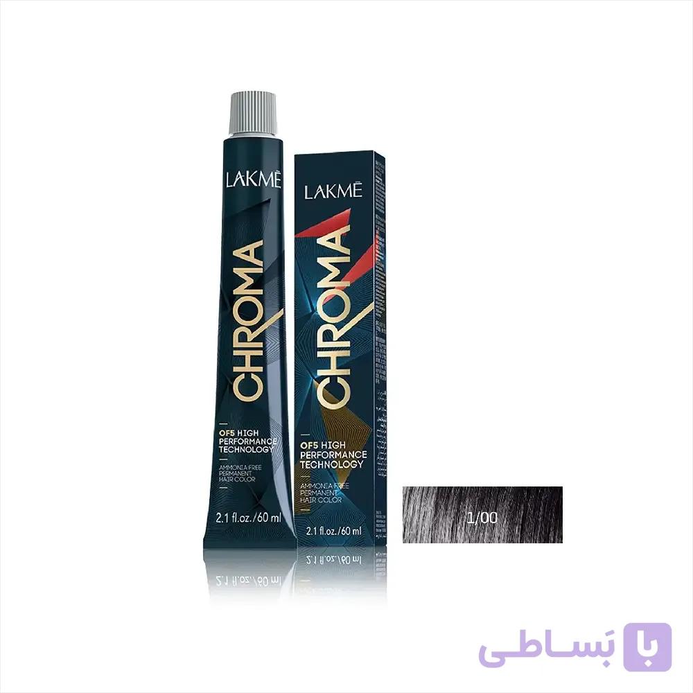 رنگ مو فاقد آمونیاک کروما لاکمه 60ml