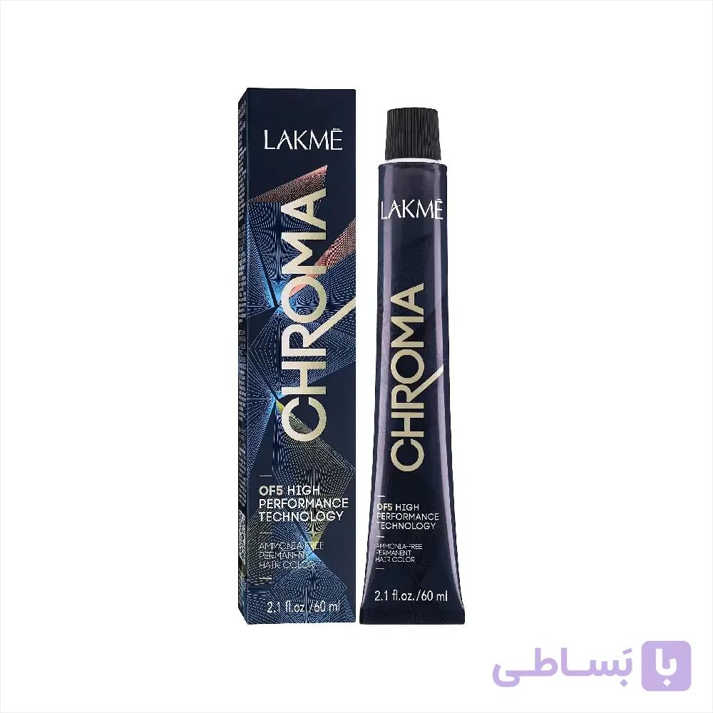رنگ مو فاقد آمونیاک لاکمه کروما 10/17 حجم 60ml — تصویر 1