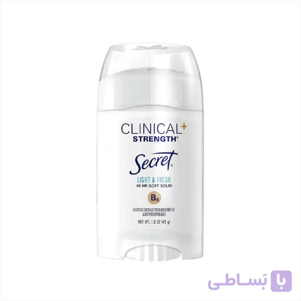 استیک دئودورانت کلینیکال لایت &amp; فرش ژیلت 45gr