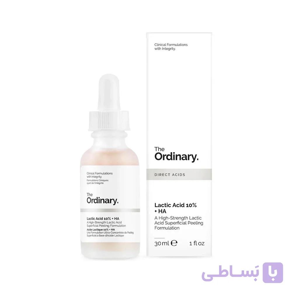سرم لایه بردار لاکتیک اسید 10% اوردینری  The Ordinary Exfoliating Lactic Acid 10% + Ha 30ml