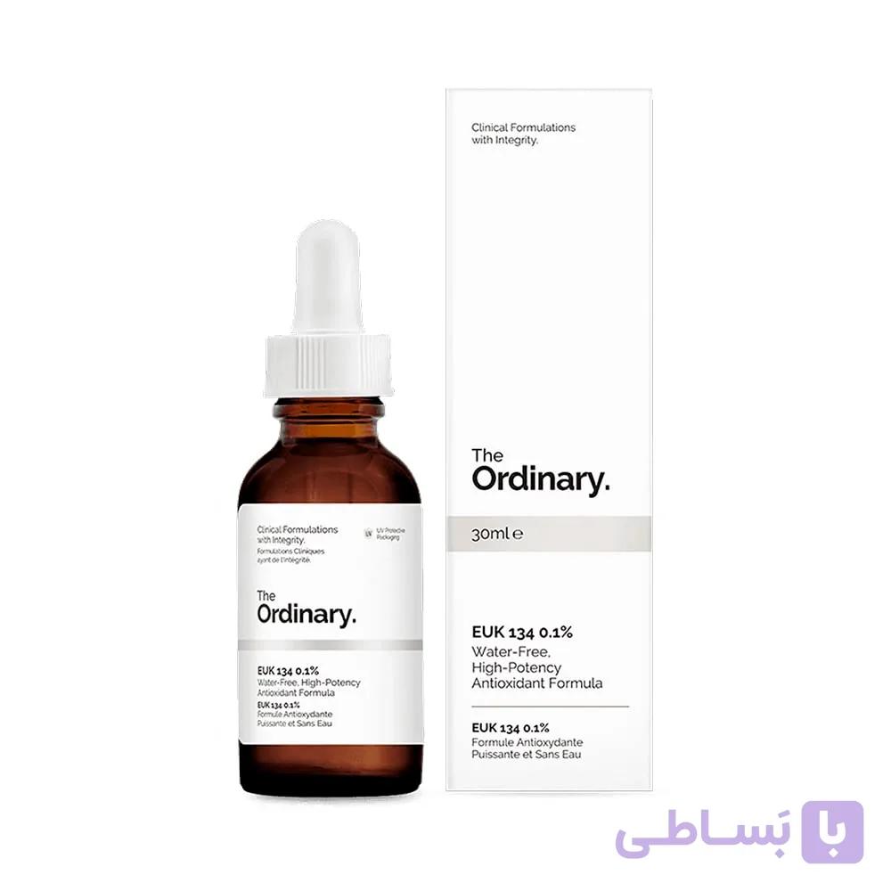 سرم ضد قرمزی و لیفت پوست آنتی اکسیدان اوردینری The Ordinary EUK 134 0.1% Antioxidant Formula