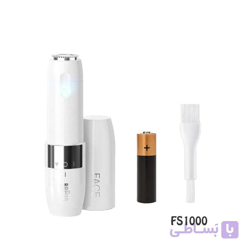 ماشین اصلاح صورت زنانه براون FS1000 GR — تصویر 1
