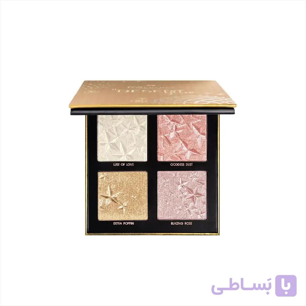 پالت هایلایتر فور اور 4رنگ DGH002 — تصویر 1