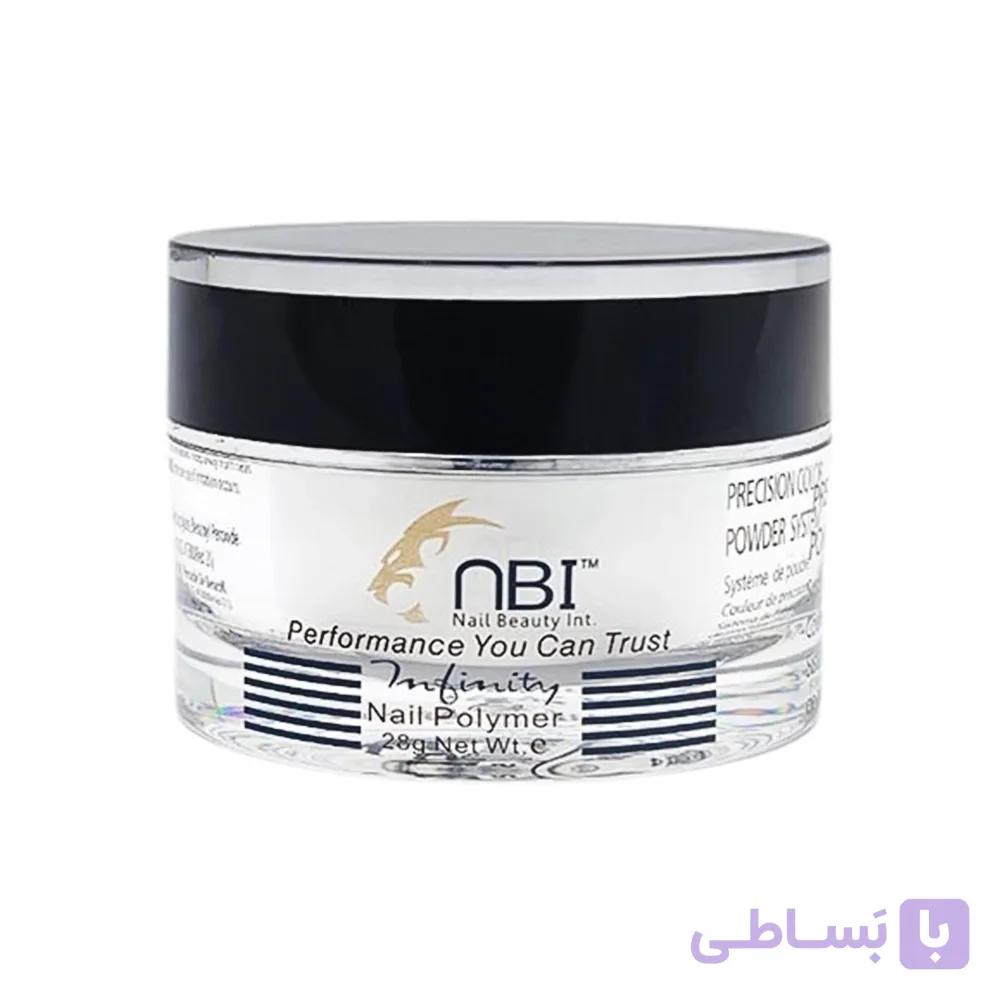 ان بی آی پودر کاشت ناخن 28g وایت — تصویر 1