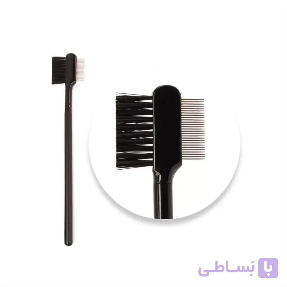شانه لیفت مژه فلزی دو طرفه دسته دار
