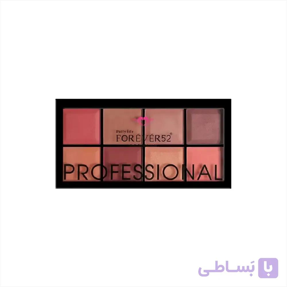 پالت رژگونه فور اور 52 8رنگ SPB001 — تصویر 1