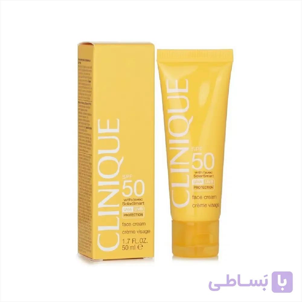 ضد آفتاب ضد چروک سولار اسمارت SPF50 کلینیک