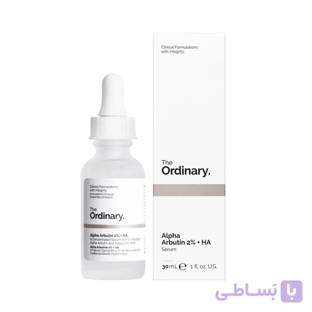 سرم ضد لک آلفا آربوتین و هیالورونیک اسید اوردینری 30میل The Ordinary Alpha Arbutin 2%
