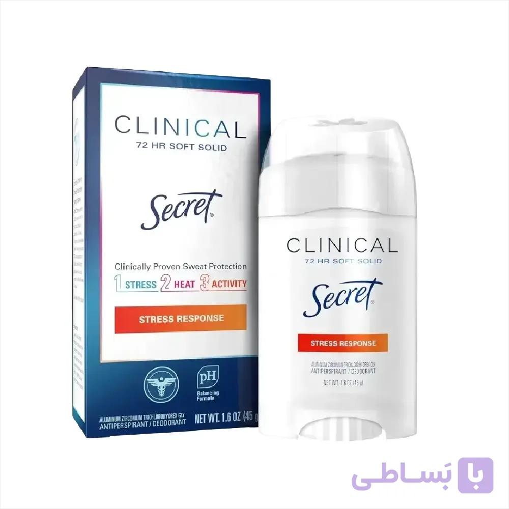 دئودورانت استیک کلینیکال ریسپونس سیکرت 45gr