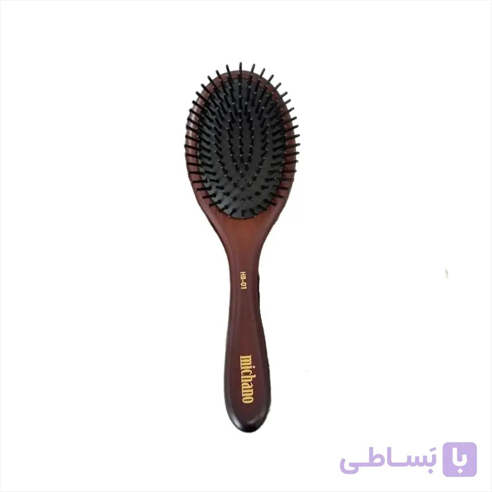 میچانو برس تخت چوبی بیضی بامبو HB-01