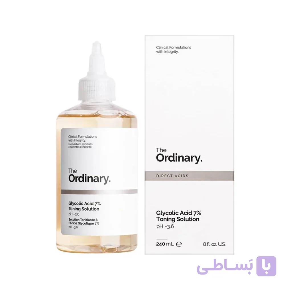 تونر گلیکولیک اسید اوردینری The Ordinary Glycolic Acid 7% Toning Solution