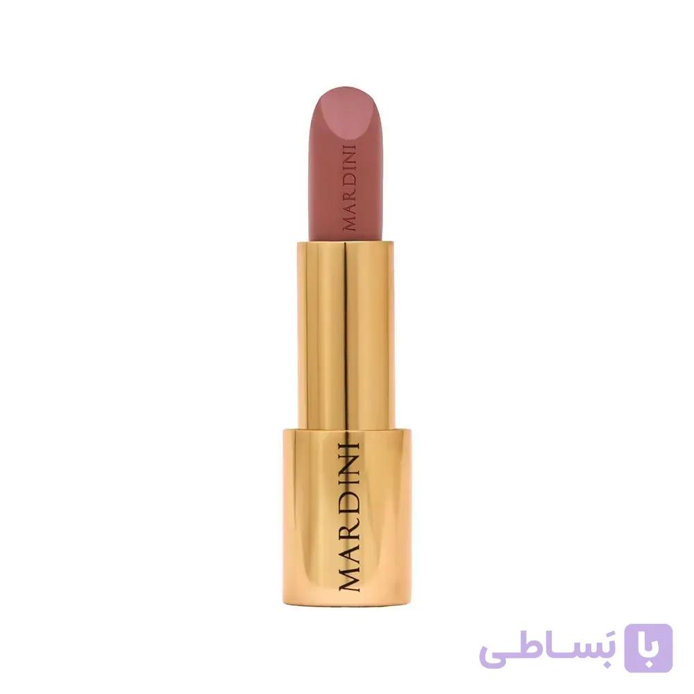 رژلب جامد مات مخملی ماردینی مدل INTENSE MATT شماره 407 رنگ FLORANCE وزن 4.3 گرم