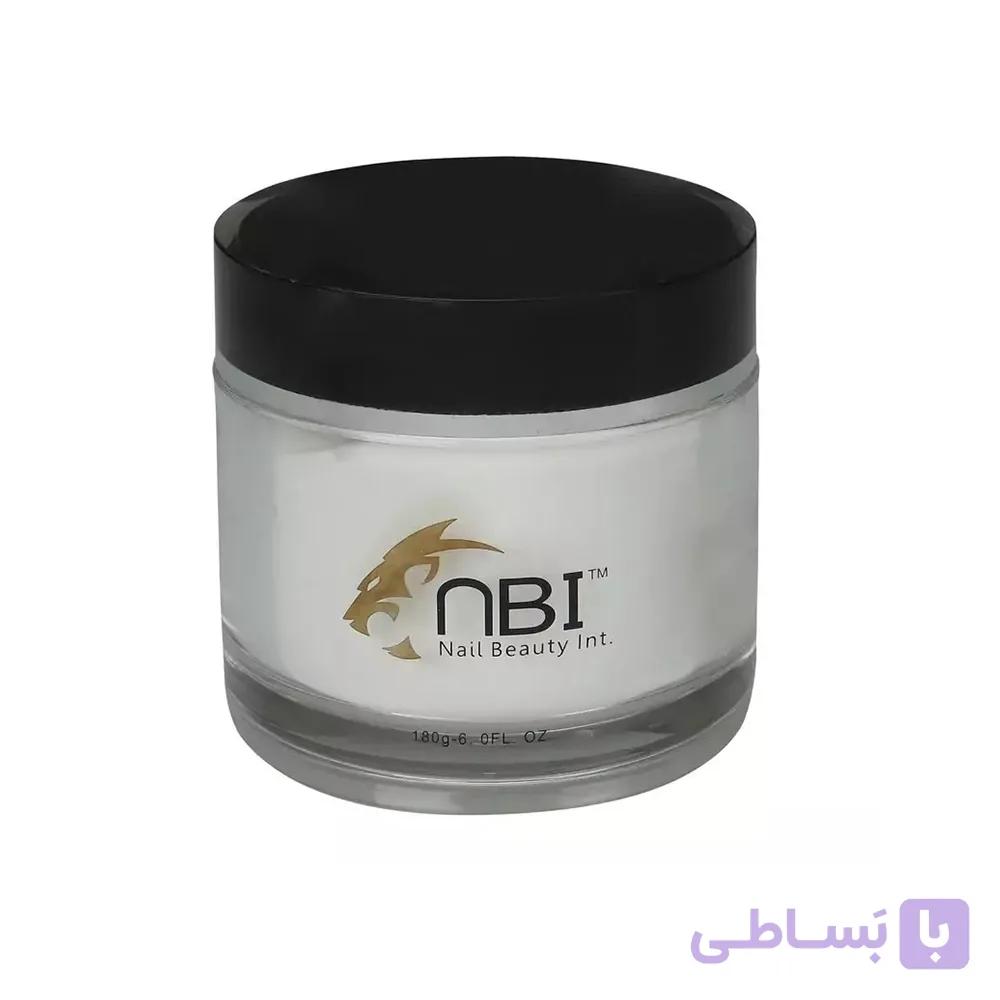 ان بی آی پودر کاشت ناخن 180g کلیر