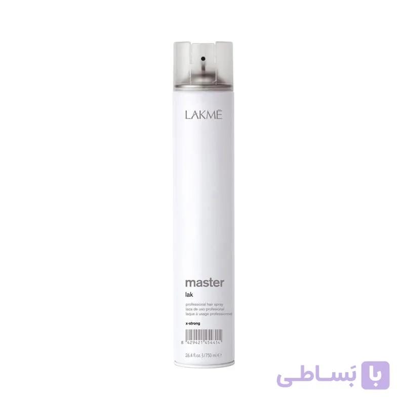 اسپری مو لاکمه مدل مستر Lakme Master Lak X-Strong Hair Spray 500ml