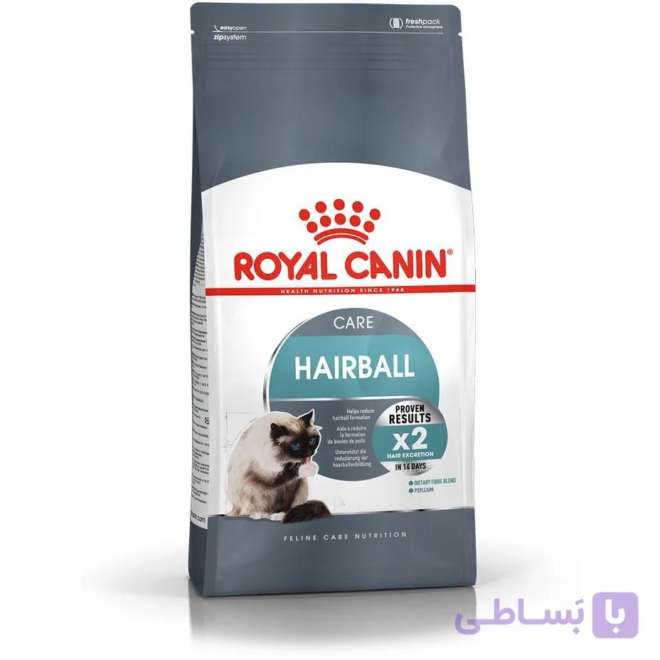 غذای خشک گربه هربال رویال کنین Royal Canin Hairball care وزن 10 کیلوگرم