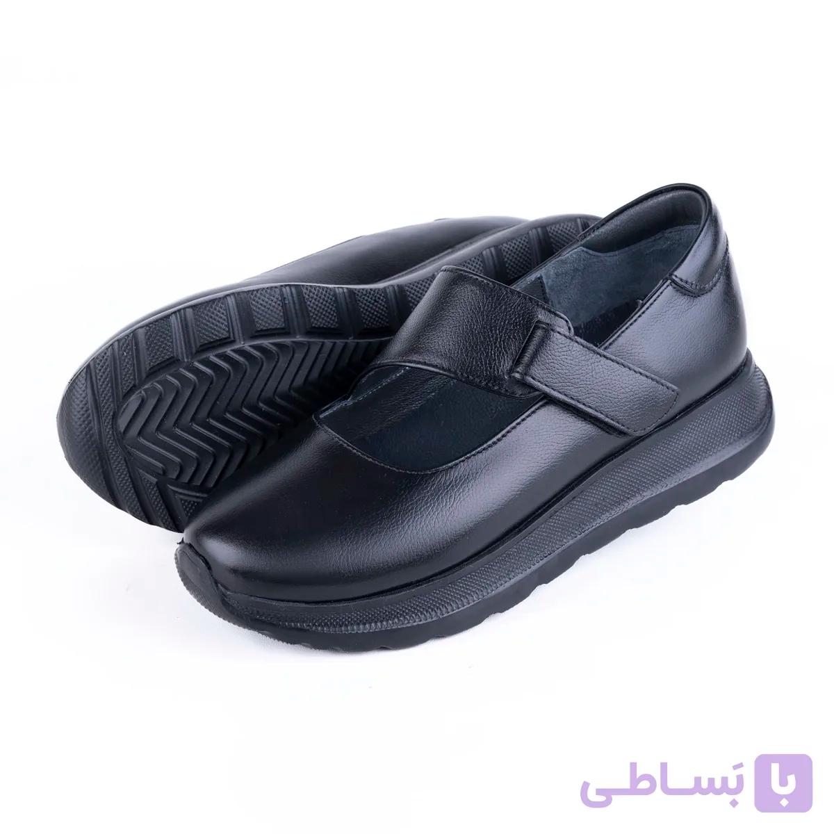 کفش چرم زنانه مدل پوپک — تصویر 1